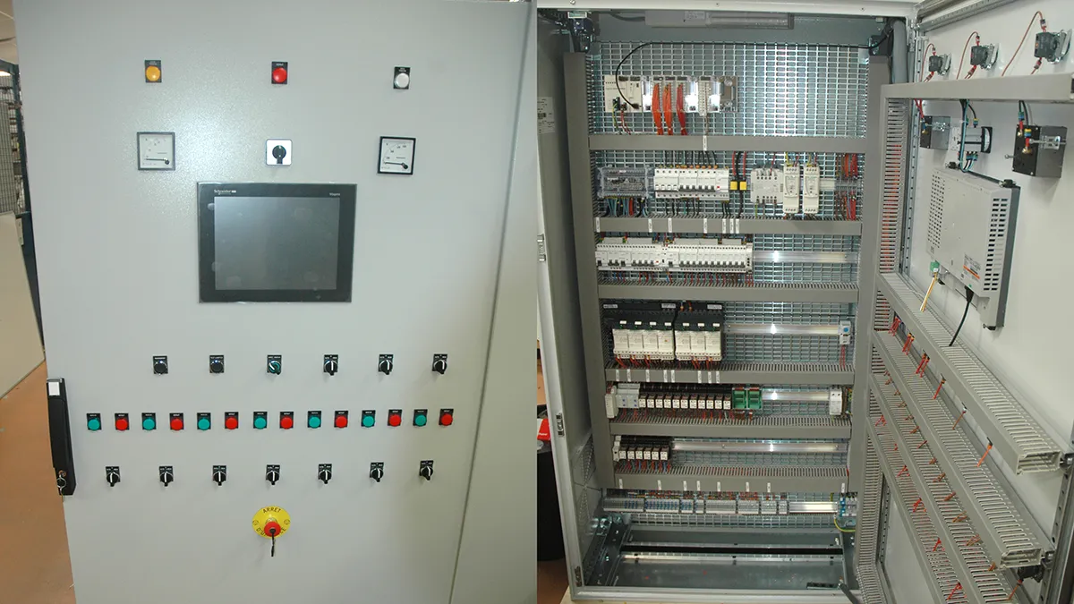 Armoire électronique d’alimentation pour bâtiment