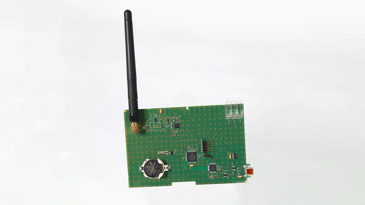 Carte électronique récepteur réseau
