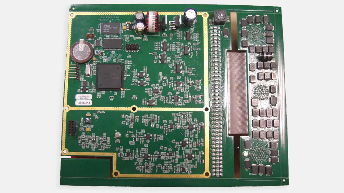 Carte électronique moteur arrière
